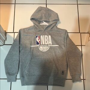 NBA Gray Sweatshirt Hoodie Casual Wear